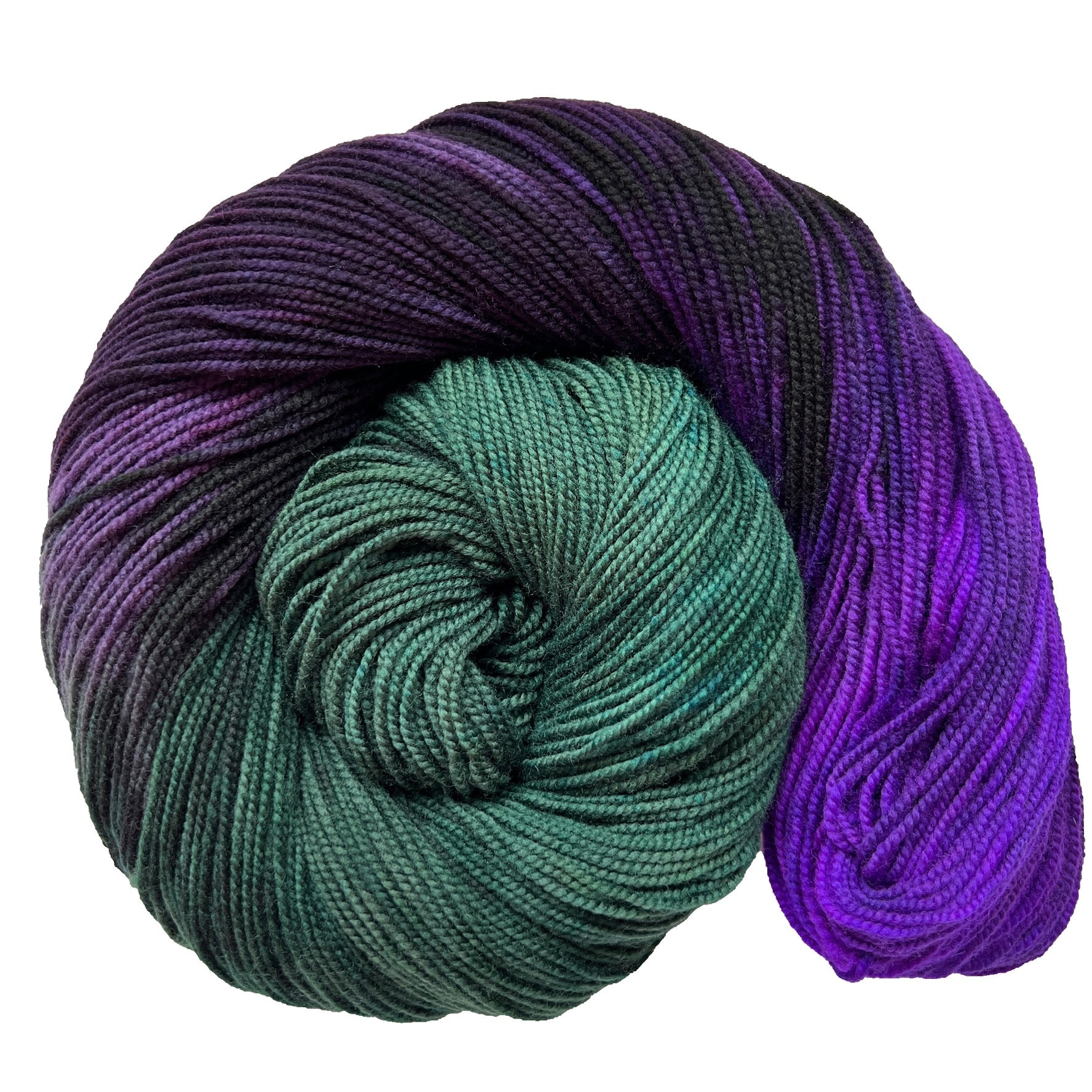 Wicked Witch Hand dyed yarn - Mohair - Fingering - Sock - DK - Sport - –  Craft Emporium