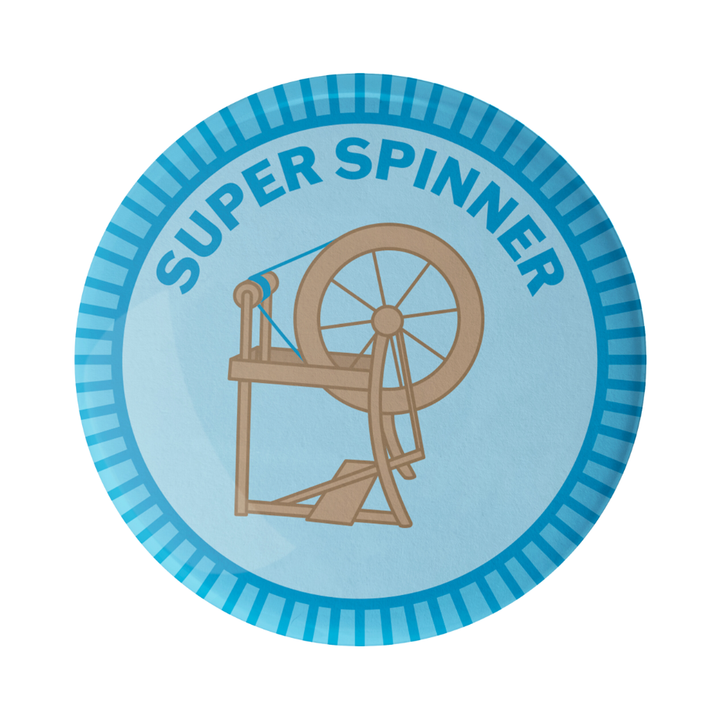 Super Spinner Merit Badge
