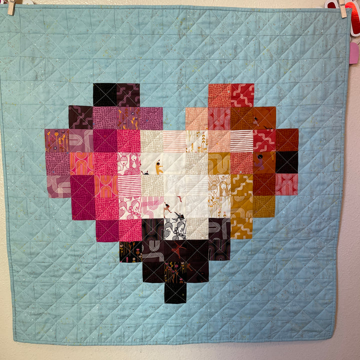Heart Throb Quilt Pattern (free!)