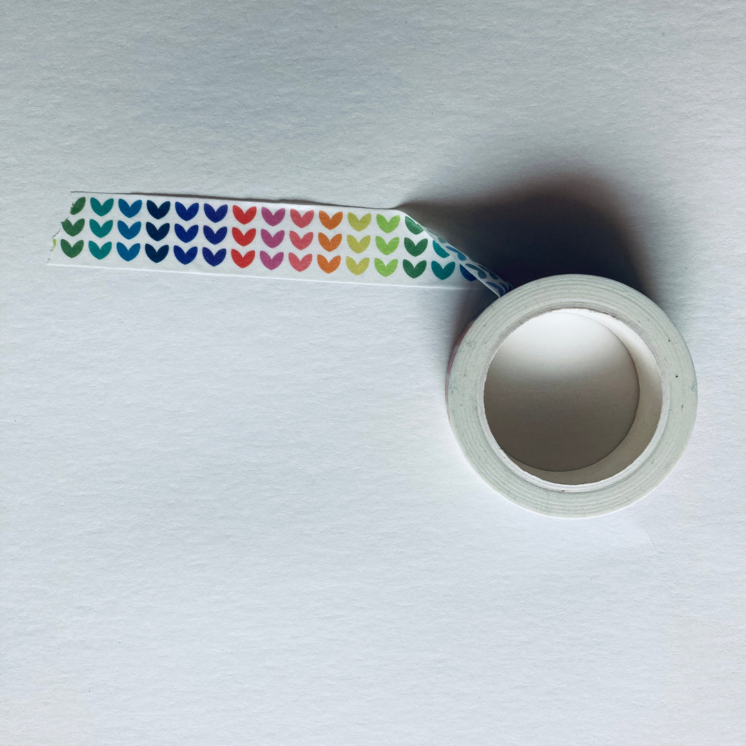 Rainbow Stitches Washi