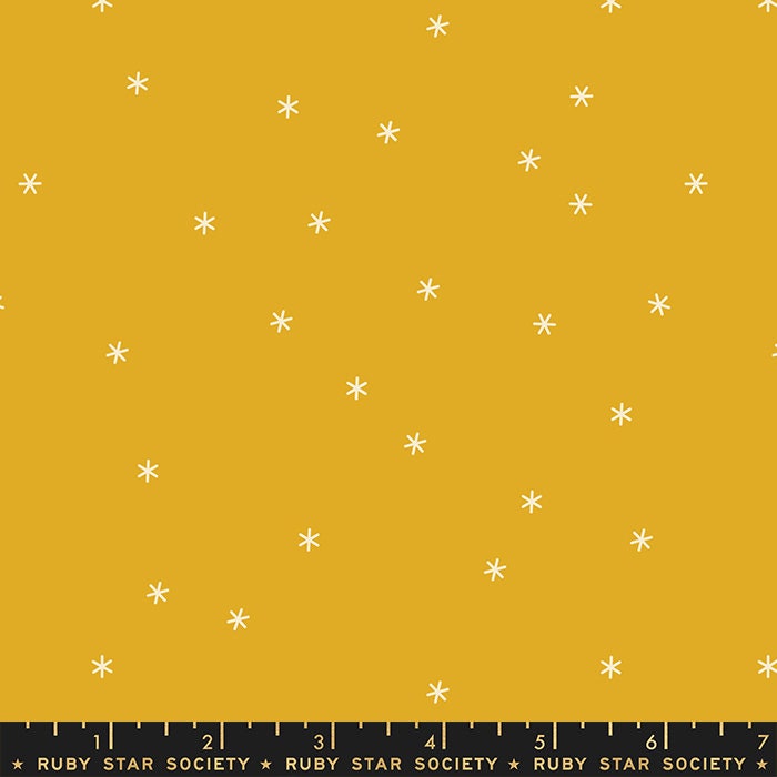 Spark Goldenrod Fabric by Melody Miller for Ruby Star Society / RS0005 45 / Half yard continuous cut