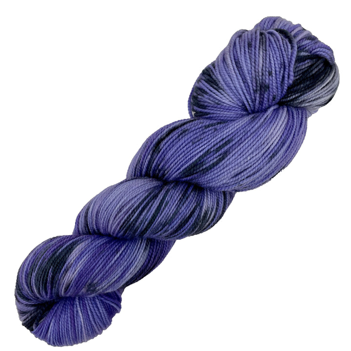 Bespeckled Lavender - Hand dyed yarn - Mohair - Fingering - Sock - DK - Sport - Worsted - Bulky - Speckled Yarn