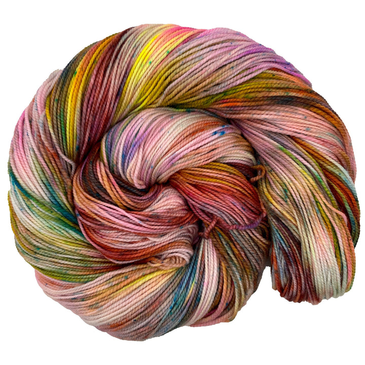 Stonewall - Hand dyed yarn - Mohair - Fingering - Sock - DK - Sport - Worsted - Bulky - Variegated Yarn