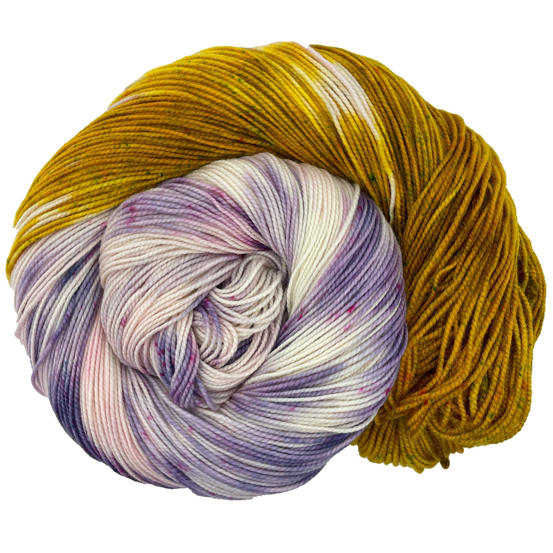 Indigenous Artistry - Hand dyed yarn - Mohair - Fingering - Sock - DK - Sport - Worsted - Bulky - Variegated Yarn