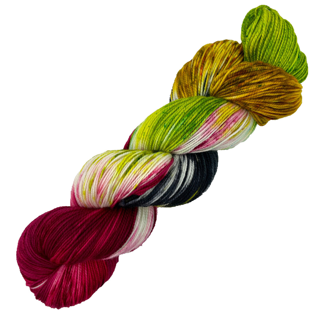 Winner Winner - Hand dyed yarn - Mohair - Fingering - Sock - DK - Sport - Worsted - Bulky - Variegated Yarn