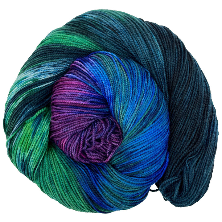 Only One Day?! - Hand dyed yarn - Mohair - Fingering - Sock - DK - Sport - Worsted - Bulky - Variegated Yarn