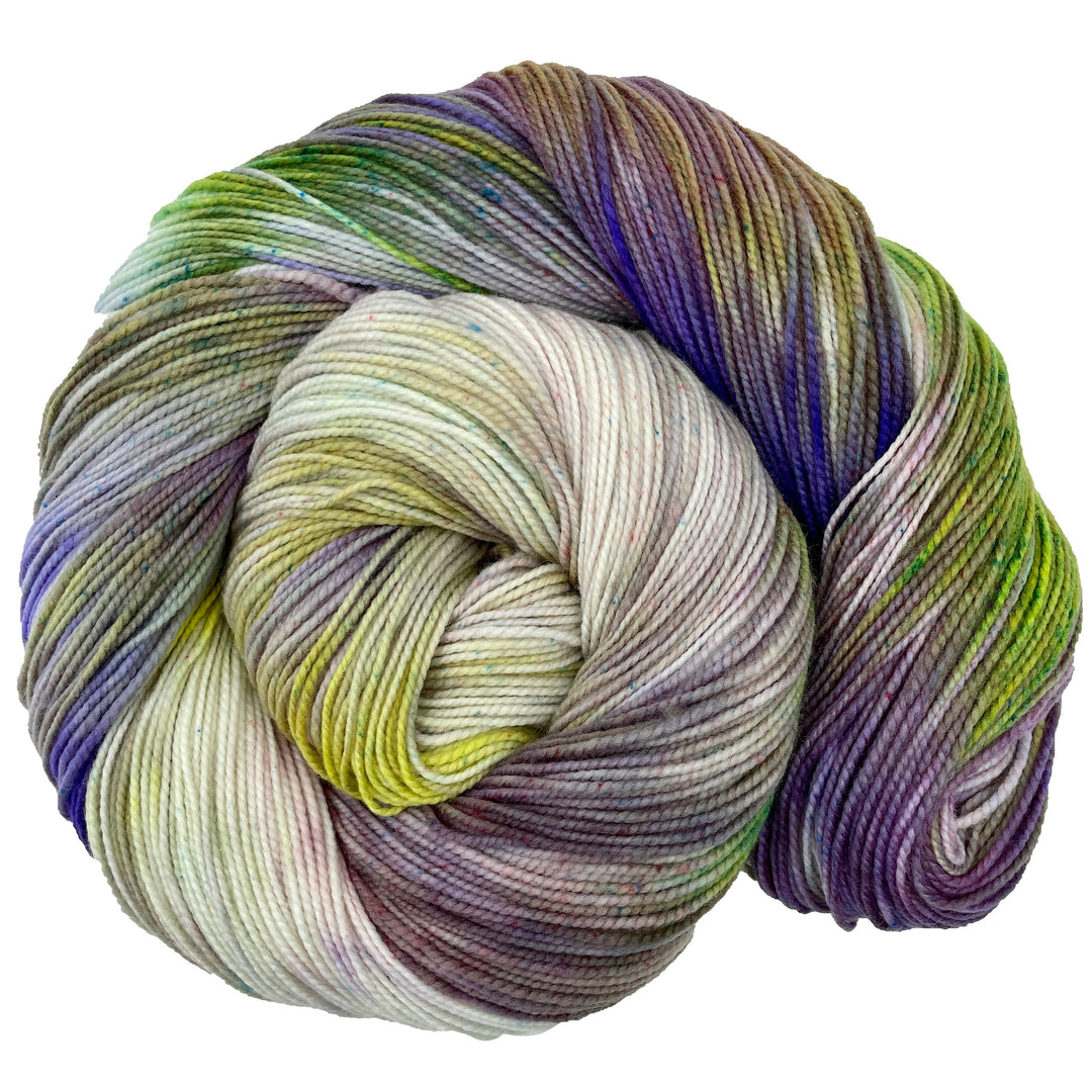 Basic Witch - Hand dyed yarn - Mohair - Fingering - Sock - DK - Sport - Worsted - Bulky - Variegated Halloween Yarn