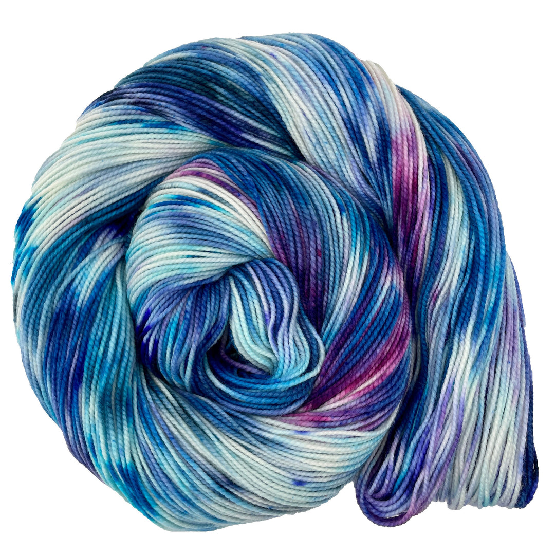 Unicorn Dreams Hand dyed yarn - Mohair - Fingering - Sock - DK - Sport - Worsted - Bulky - Variegated Fantasy Yarn