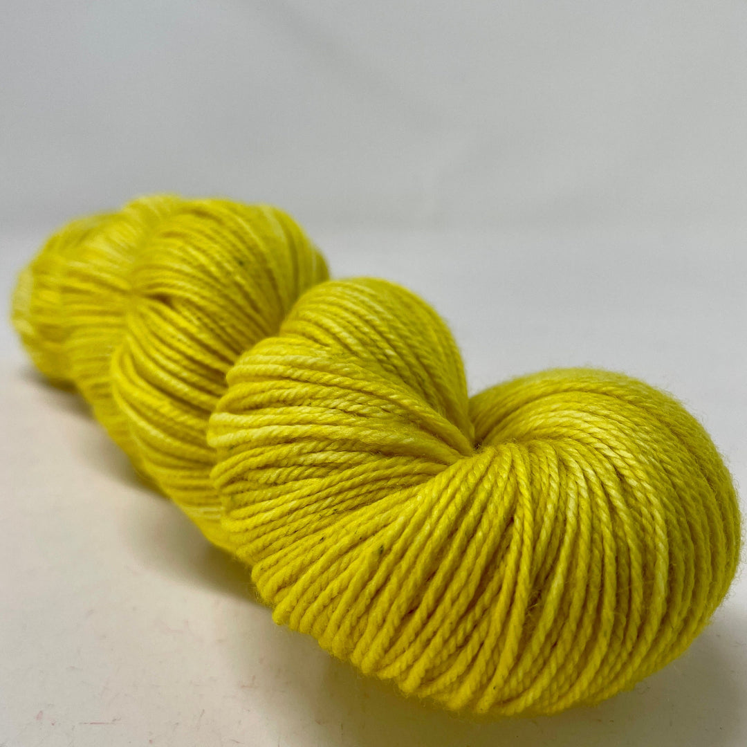 Celery Hearts - Hand dyed yarn - Mohair - Fingering - Sock - DK - Sport -Boucle - Worsted - Bulky -