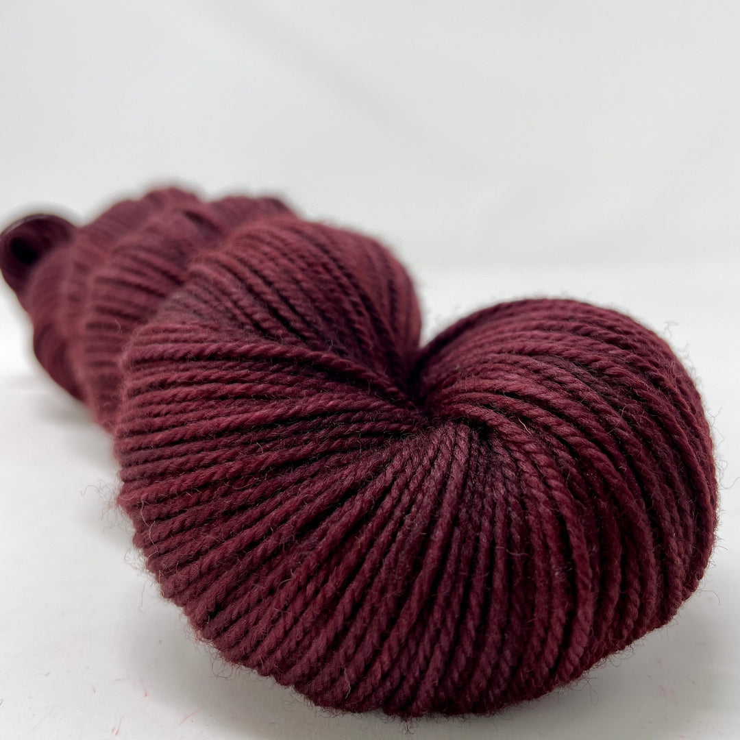 Cranberry Bog - Hand dyed yarn - Mohair - Fingering - Sock - DK - Sport -Boucle - Worsted - Bulky