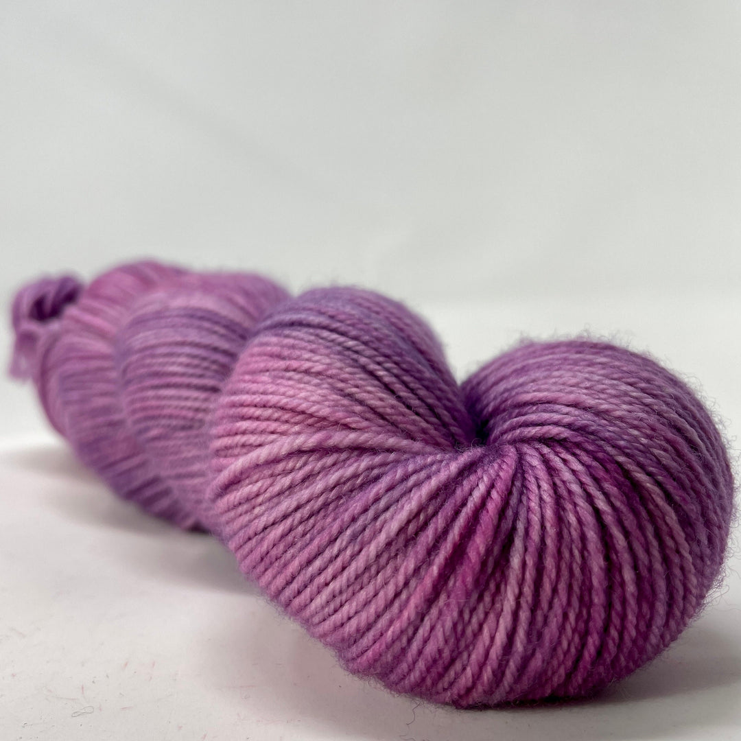 French Kiss - Hand dyed yarn - Mohair - Fingering - Sock - DK - Sport -Boucle - Worsted - Bulky - Moody