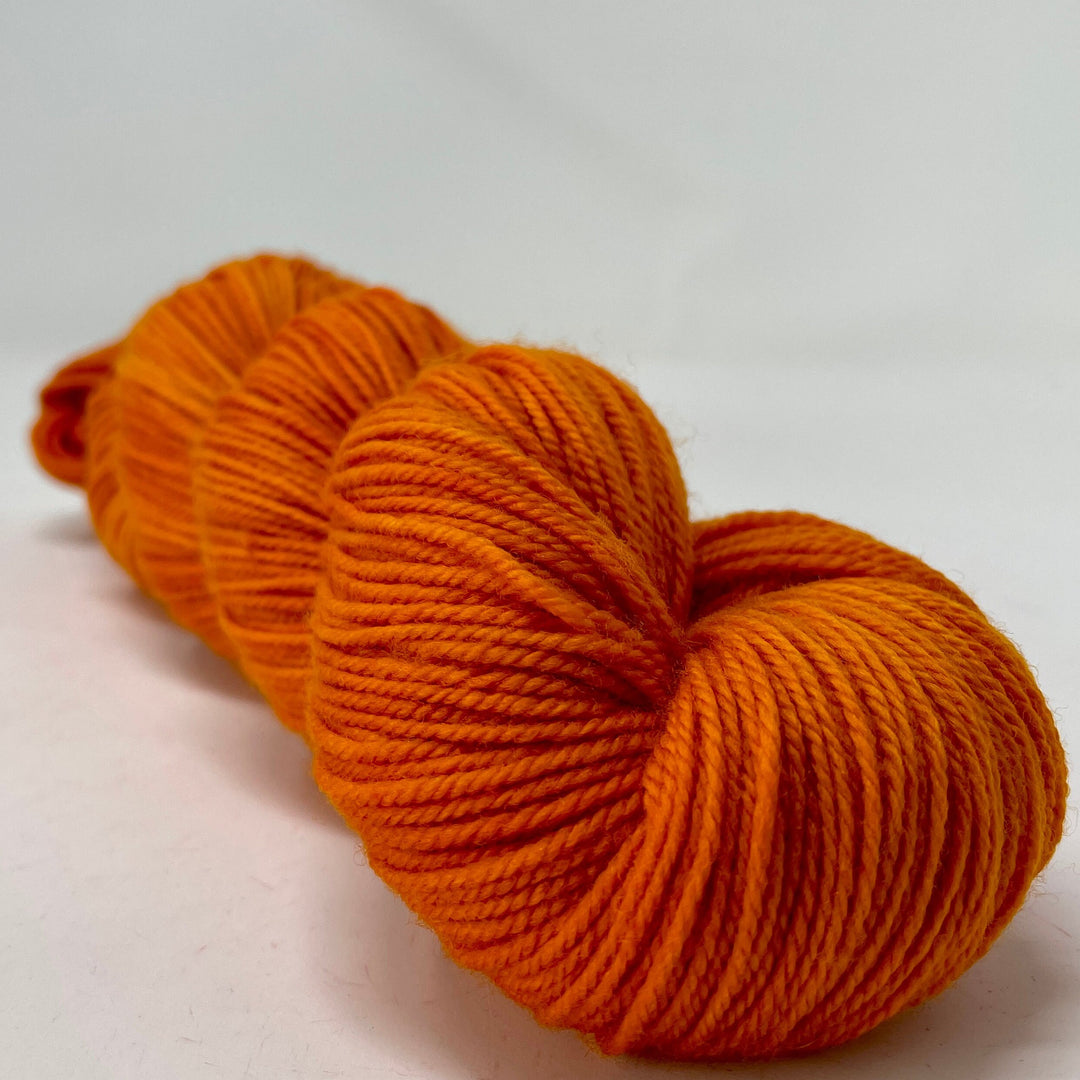 Glazed Over Carrots - Hand dyed yarn - Mohair - Fingering - Sock - DK - Sport -Boucle - Worsted - Bulky - Happy Birthday