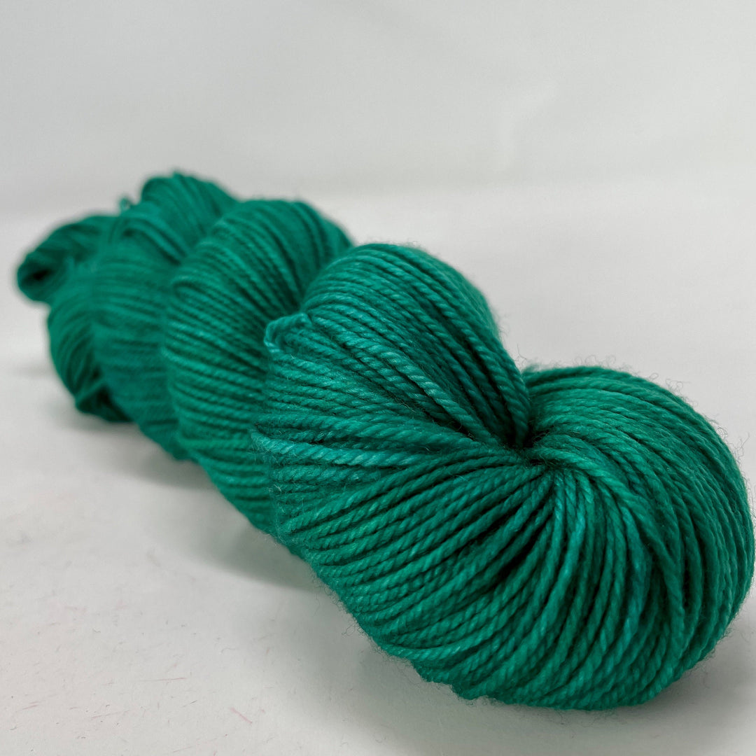 Peacock - Hand dyed yarn - Mohair - Fingering - Sock - DK - Sport -Boucle - Worsted - Bulky - Fruity