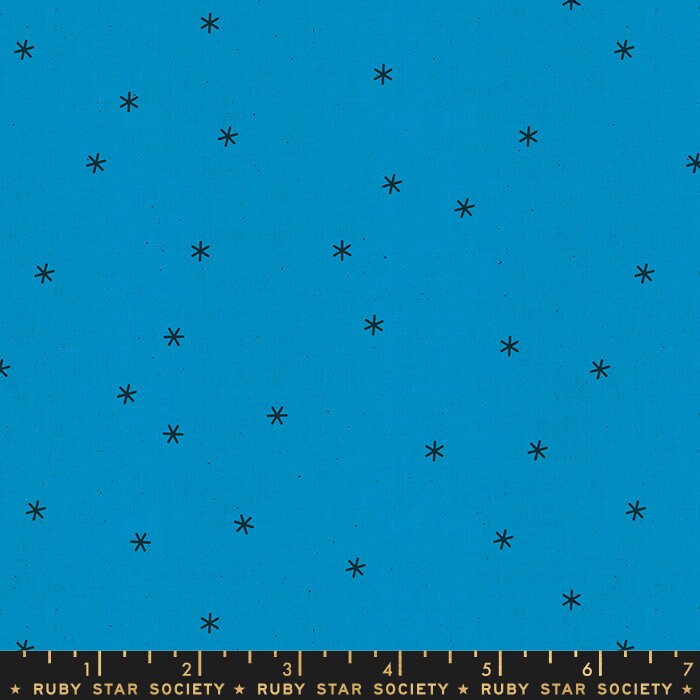 Spark Bright Blue Fabric by Melody Miller for Ruby Star Society / RS0005 12 / Half yard continuous cut
