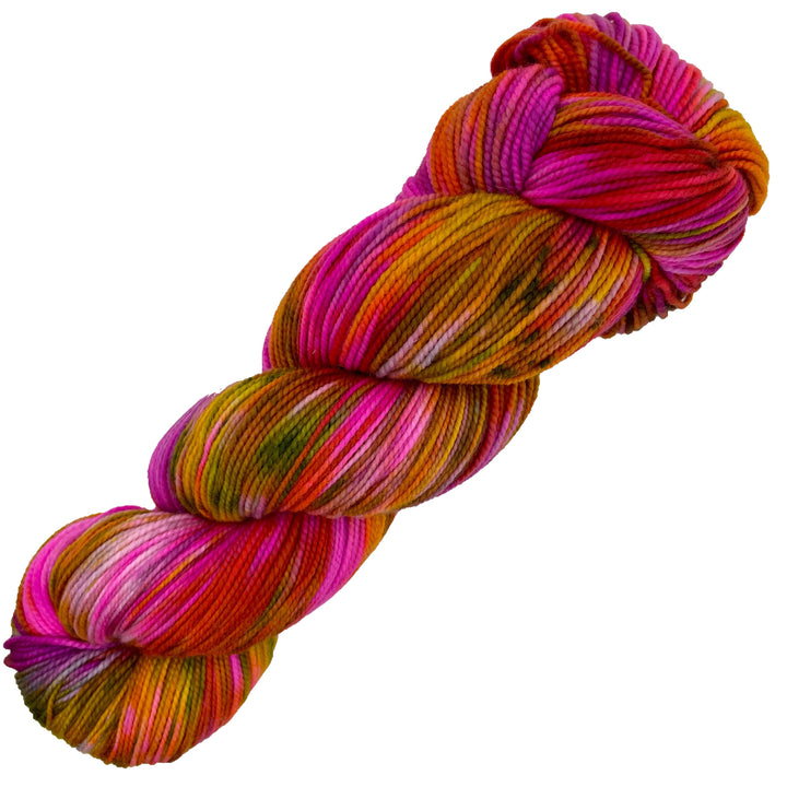 Story Teller - Hand dyed yarn - Mohair - Fingering - Sock - DK - Sport - Worsted - Bulky - Speckled Yarn