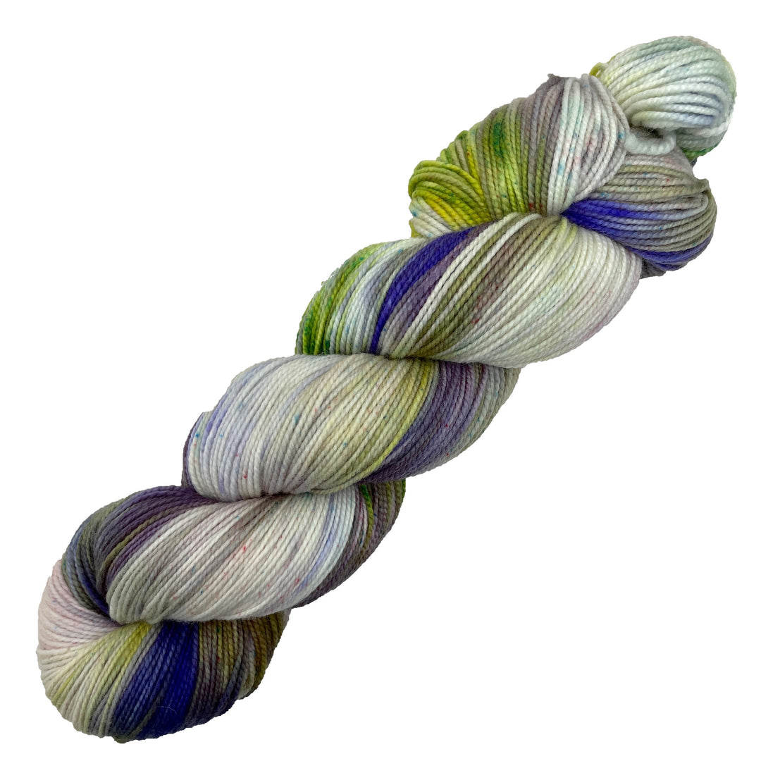Basic Witch - Hand dyed yarn - Mohair - Fingering - Sock - DK - Sport - Worsted - Bulky - Variegated Halloween Yarn
