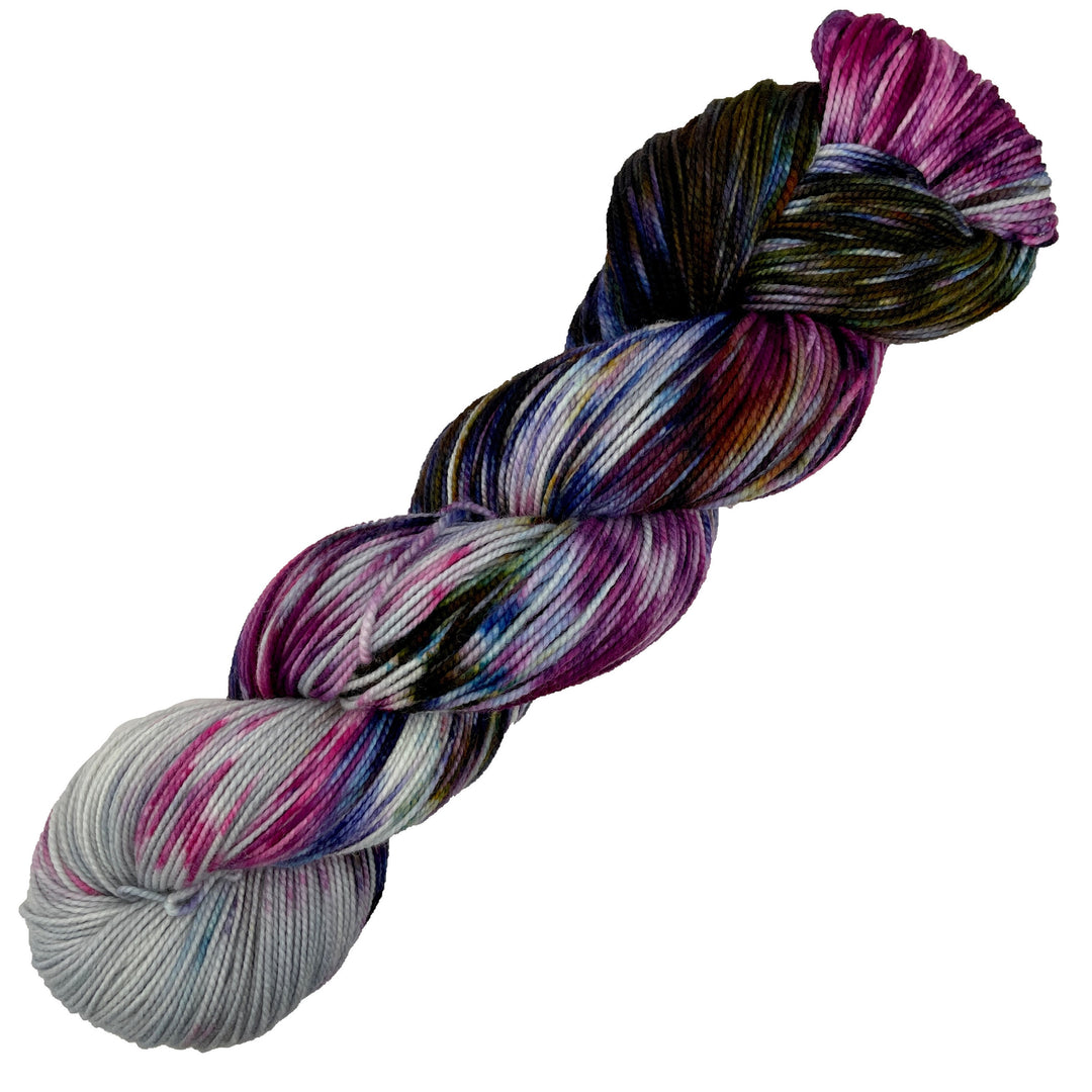 Dryad - Hand dyed yarn - Mohair - Fingering - Sock - DK - Sport - Worsted - Bulky - Variegated Fantasy Yarn