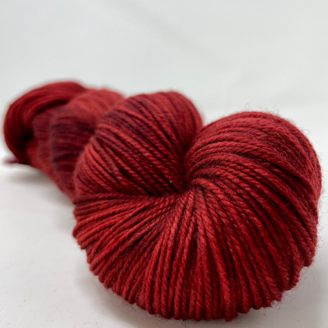 Black Magic - Hand dyed yarn - Mohair - Fingering - Sock - DK - Sport -Boucle - Worsted - Bulky - Little Black Dress