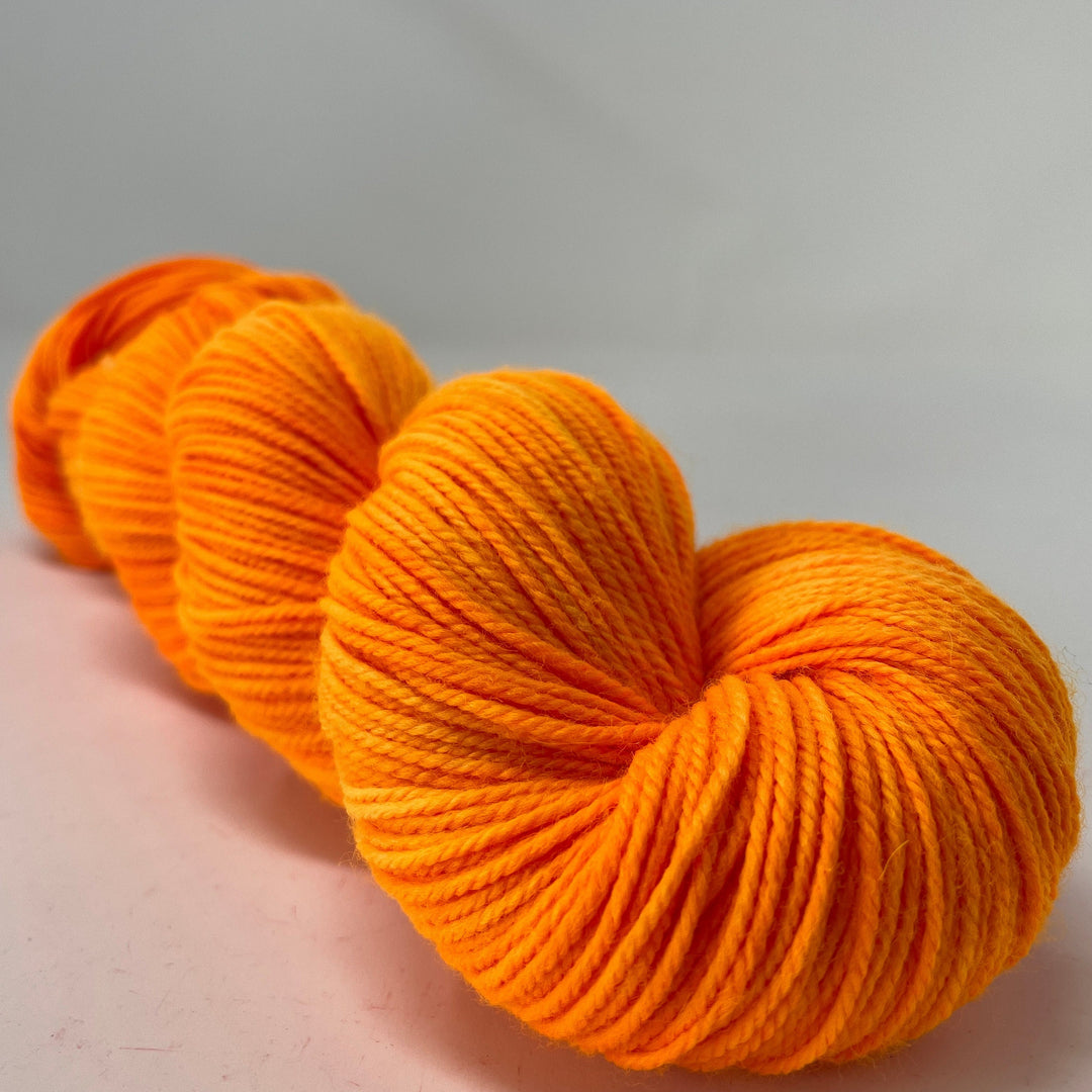 Habanero - Hand dyed yarn - Mohair - Fingering - Sock - DK - Sport -Boucle - Worsted - Bulky - Rainbow Magic
