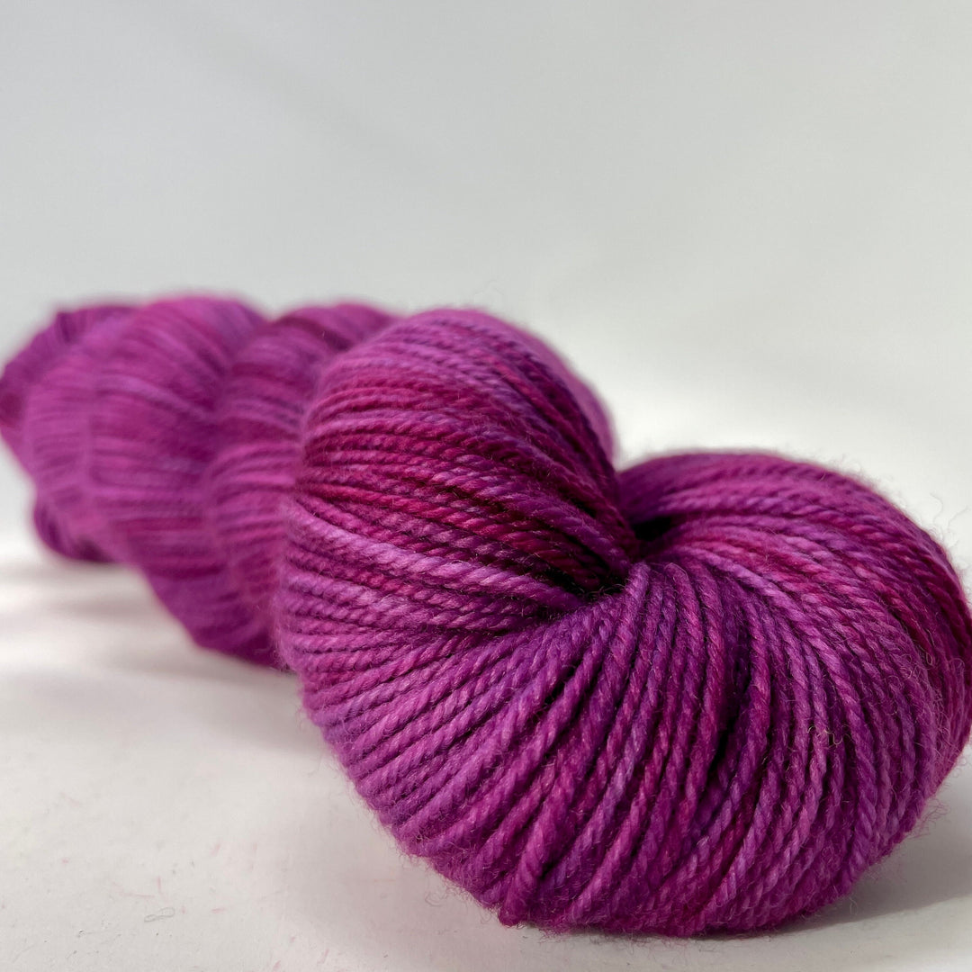 Wild Orchid - Hand dyed yarn - Mohair - Fingering - Sock - DK - Sport -Boucle - Worsted - Bulky - Happy Birthday