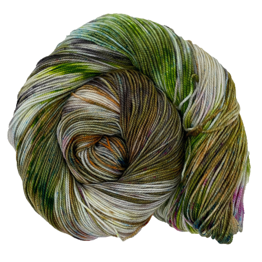Acadia National Park - Hand dyed yarn - Mohair - Fingering - Sock - DK - Sport - Worsted - Bulky - Variegated yarn