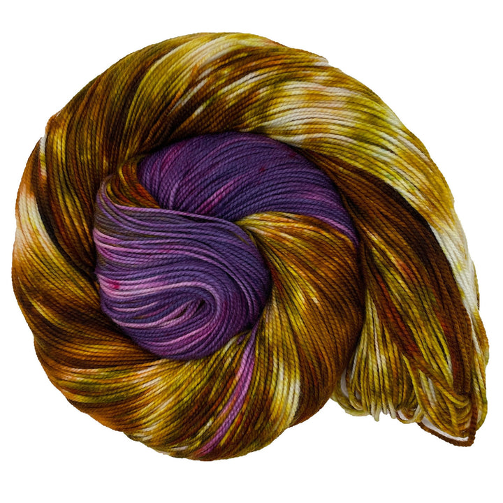 Badlands National Park - Hand dyed yarn - Mohair - Fingering - Sock - DK - Sport - Worsted - Bulky - Variegated yarn