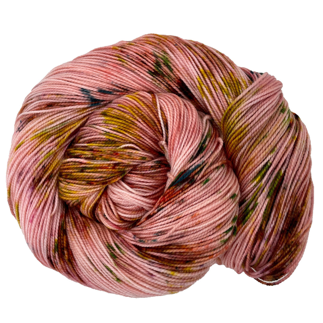 French Court - Hand dyed yarn - Mohair - Fingering - Sock - DK - Sport - Worsted - Bulky - Variegated Fall Harvest