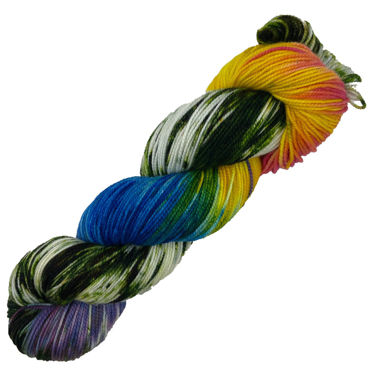 Haleakalā National Park - Hand dyed yarn - Mohair - Fingering - Sock - DK - Sport - Worsted - Bulky - Variegated