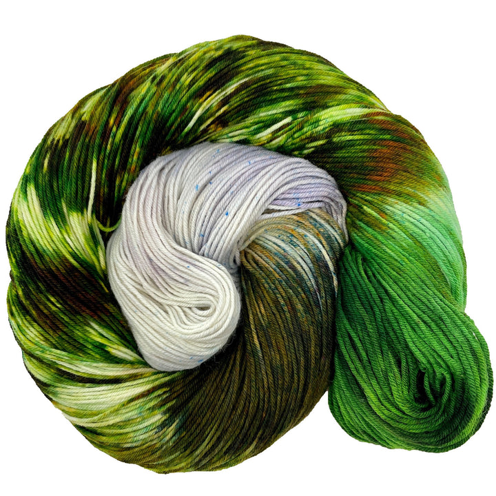 Hopewell Culture National Historic Park - Hand dyed yarn - Mohair - Fingering - Sock - DK - Sport - Worsted - Bulky - Variegated