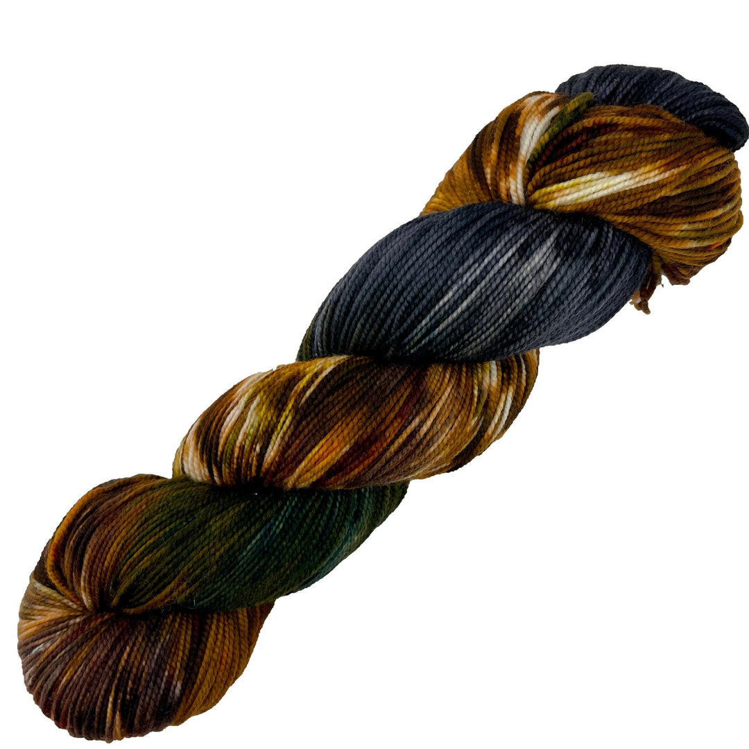 Shenandoah National Park - Hand dyed yarn - Mohair - Fingering - Sock - DK - Sport - Worsted - Bulky - Variegated yarn
