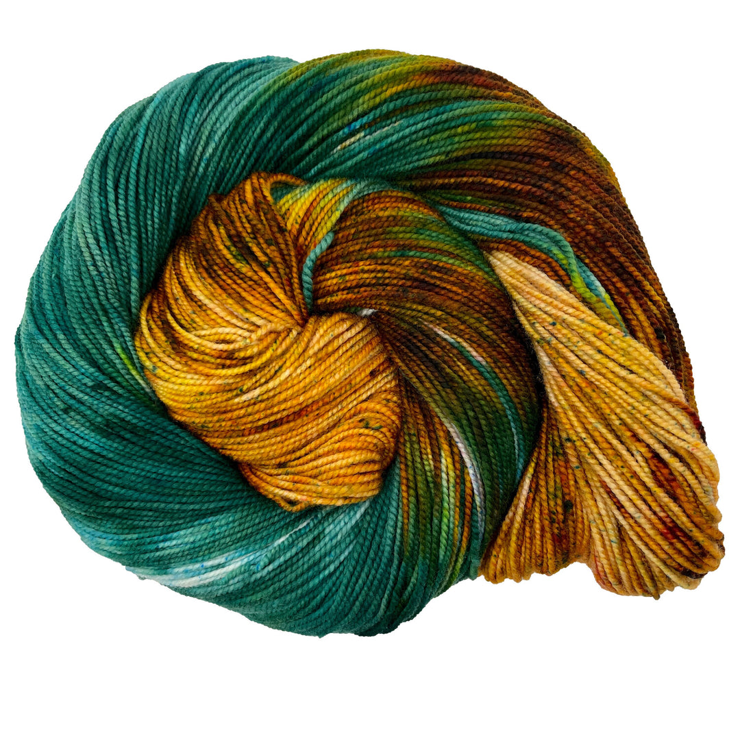 Mesa Verde National Park - Hand dyed yarn - Mohair - Fingering - Sock - DK - Sport - Worsted - Bulky - Variegated yarn