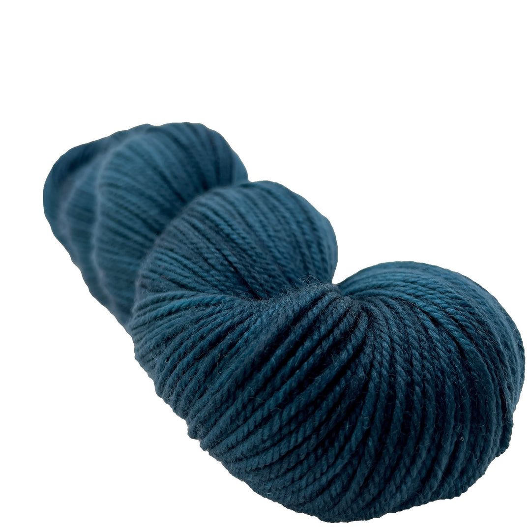 Not the Tealest - Hand dyed yarn - Mohair - Fingering - Sock - DK - Sport - Worsted - Bulky - Fall Harvest
