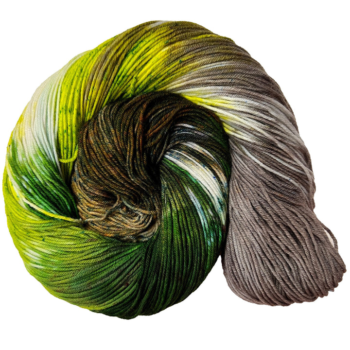 Everglades National Park - Hand dyed yarn - Mohair - Fingering - Sock - DK - Sport - Worsted - Bulky - Variegated