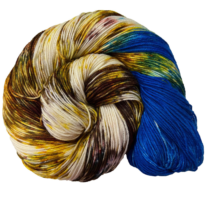 Isle Royale National Park - Hand dyed yarn - Mohair - Fingering - Sock - DK - Sport - Worsted - Bulky - Variegated
