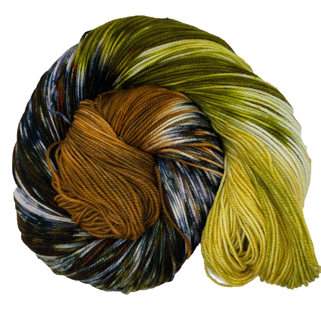 Carlsbad Caverns National Park - Hand dyed yarn - Mohair - Fingering - Sock - DK - Sport - Worsted - Bulky - Variegated
