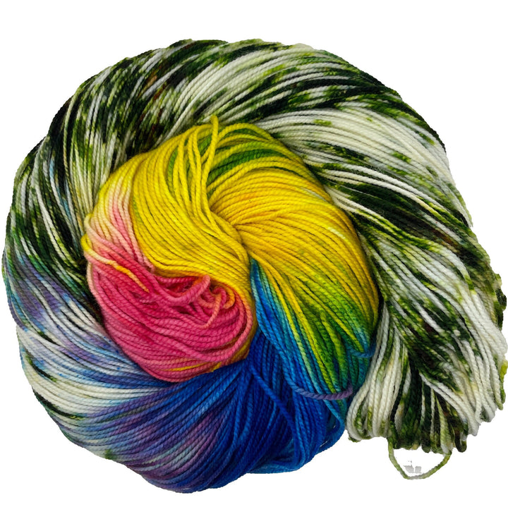 Haleakalā National Park - Hand dyed yarn - Mohair - Fingering - Sock - DK - Sport - Worsted - Bulky - Variegated