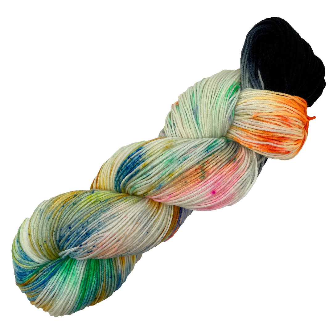 African Burial Grounds National Monument - Hand dyed yarn - Mohair - Fingering - Sock - DK - Sport - Worsted - Bulky - Variegated