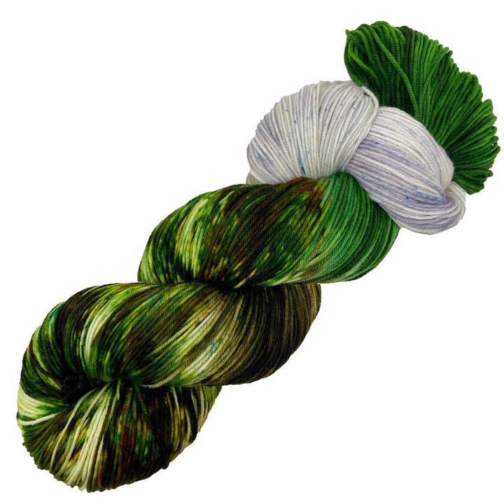 Hopewell Culture National Historic Park - Hand dyed yarn - Mohair - Fingering - Sock - DK - Sport - Worsted - Bulky - Variegated