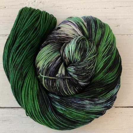 Autigender Pride- Hand dyed yarn - Mohair - Fingering - Sock - DK - Sport - Worsted - Bulky - Variegated yarn