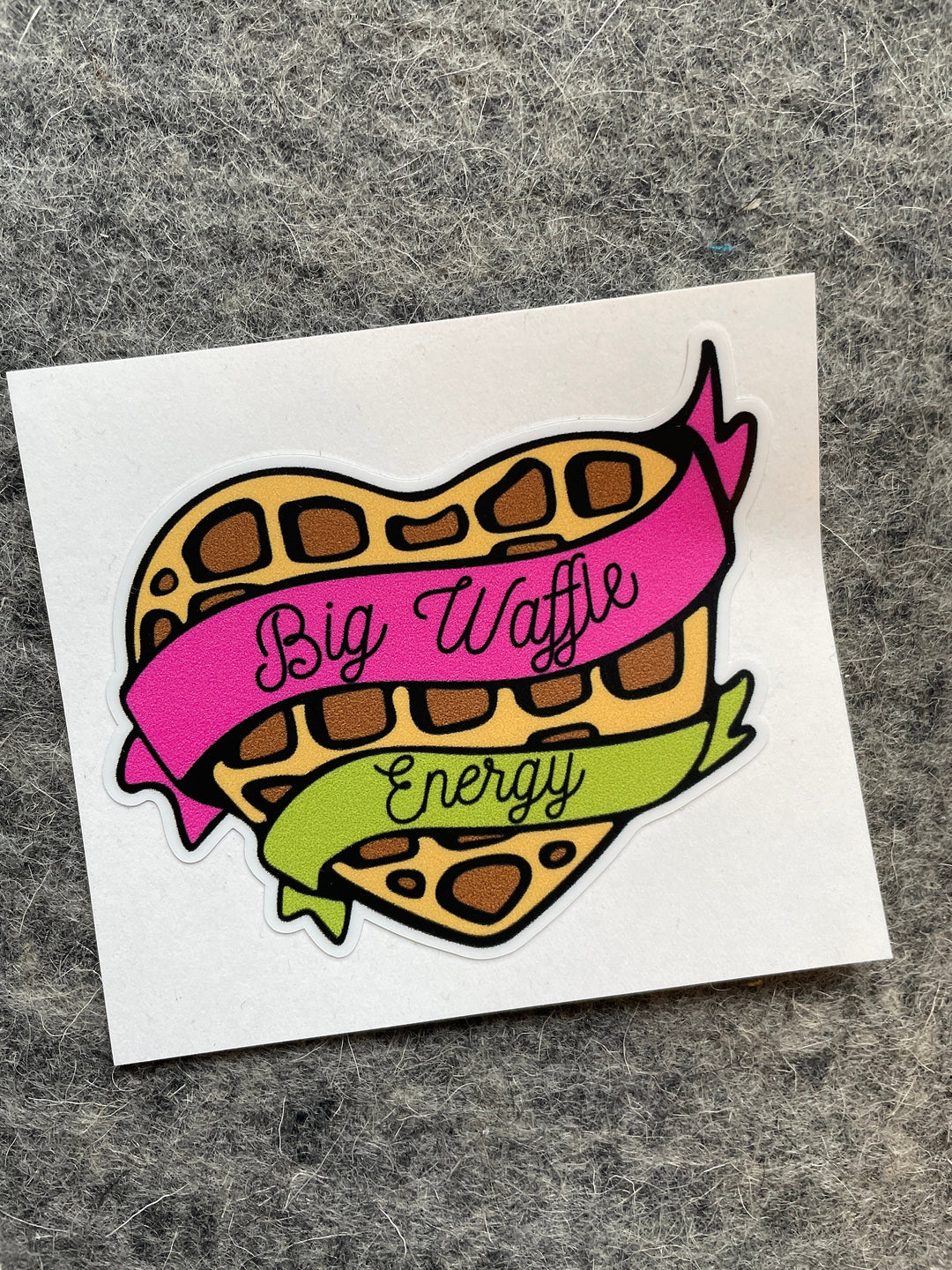 Vinyl Stickers / Big Waffle Energy / Over the Moon / Pen & Paper Society / ShannaJean