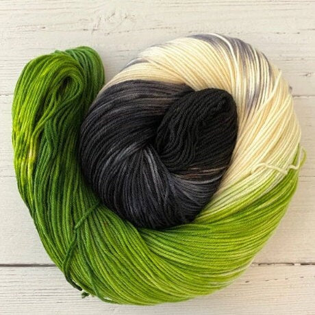 Aromantic Pride- Hand dyed yarn - Mohair - Fingering - Sock - DK - Sport - Worsted - Bulky - Variegated yarn