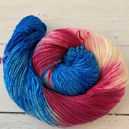Mama Bear - Hand dyed yarn - Mohair - Fingering - Sock - DK - Sport - Worsted - Bulky - Variegated yarn