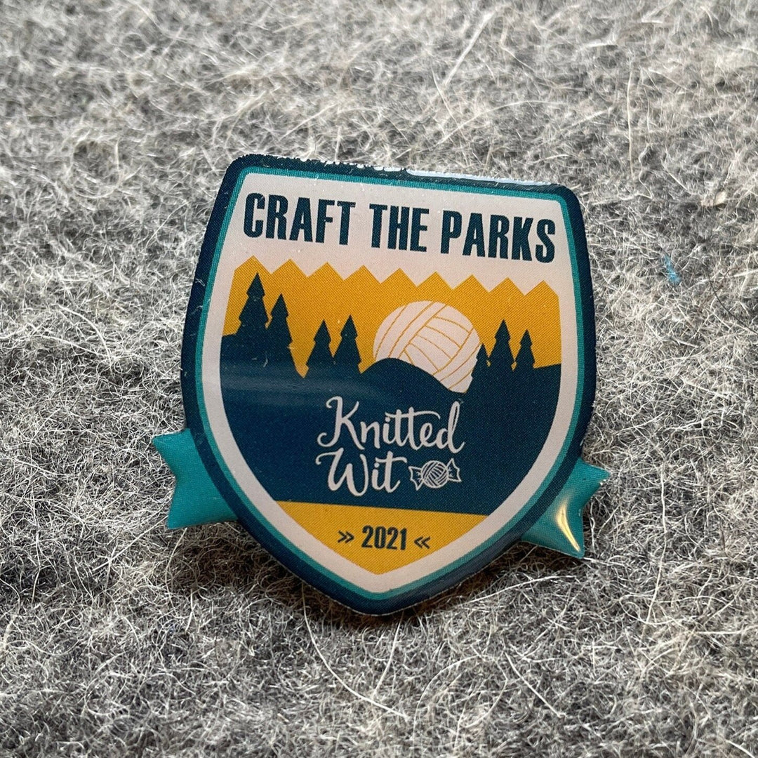 2021 Knitted Wit Craft the Parks Enamel Pin