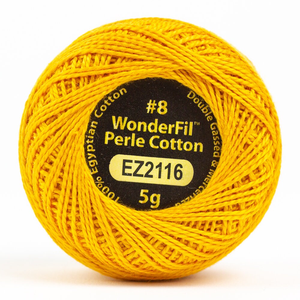 Wonderfil Eleganza Perle Cotton Thread #8 Alison Glass - EZ2116 No. 2 Pencil / embroidery stitching thread