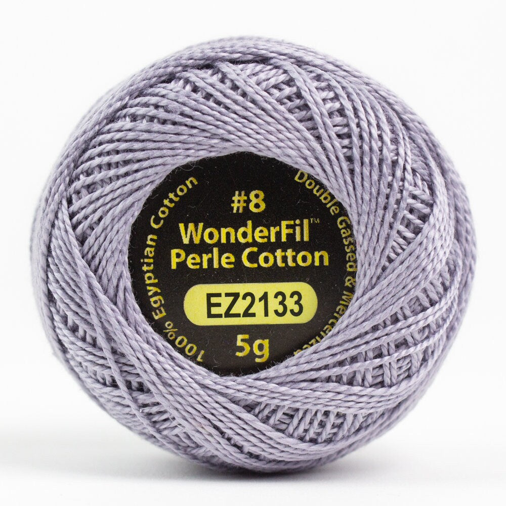 Wonderfil Eleganza Perle Cotton Thread #8 Alison Glass - EZ2133 Shadow / embroidery stitching thread