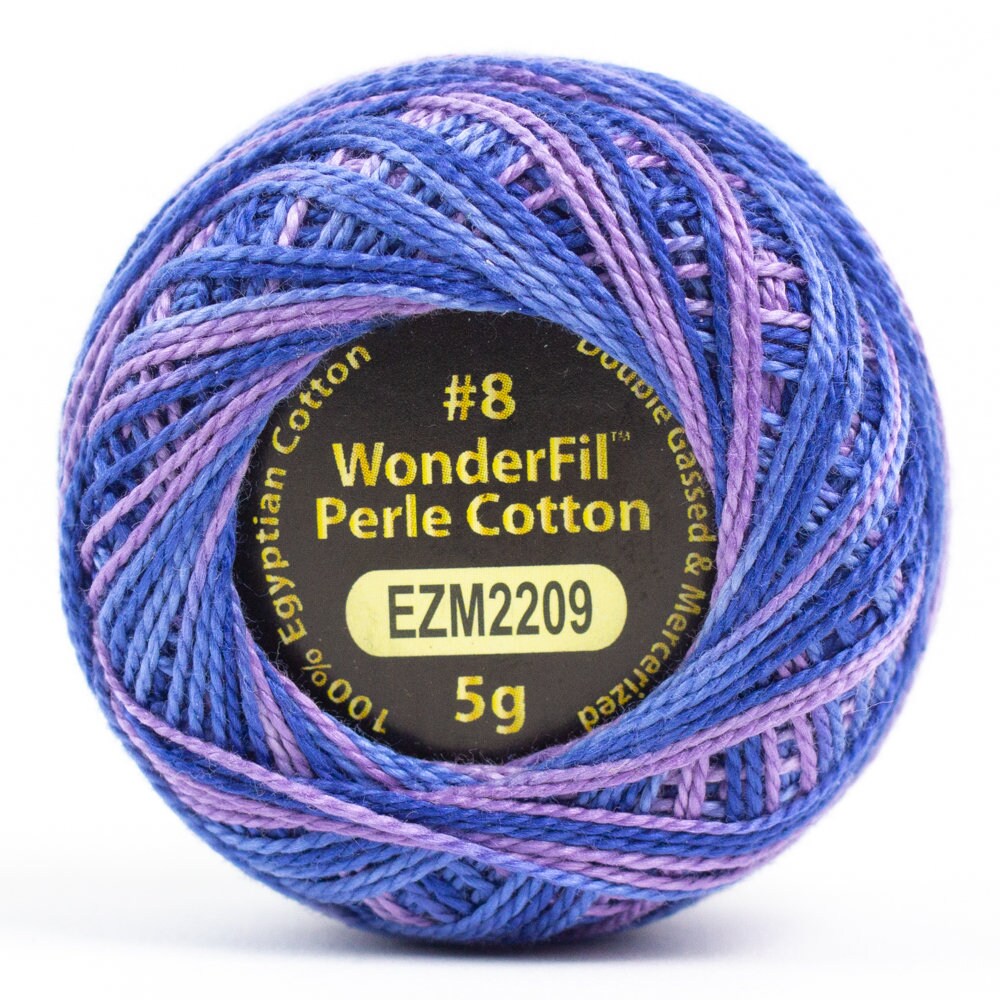 Wonderfil Eleganza Perle Cotton Thread #8 Alison Glass Variegated - EZM2209 Liberty / embroidery stitching thread