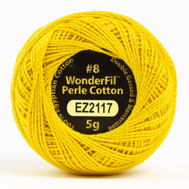 Wonderfil Eleganza Perle Cotton Thread #8 Alison Glass - EZ2117 Sunshine / embroidery stitching thread