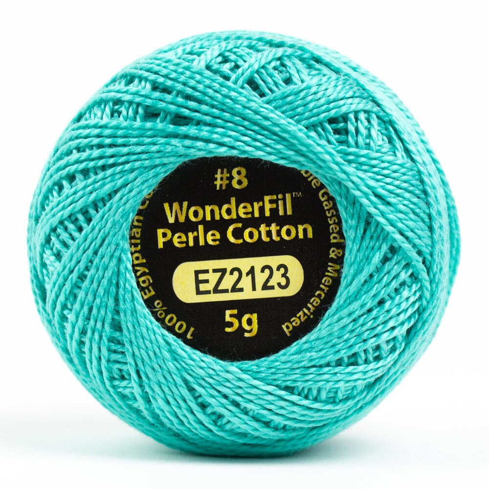 Wonderfil Eleganza Perle Cotton Thread #8 Alison Glass - EZ2123 Dragonfly/ embroidery stitching thread