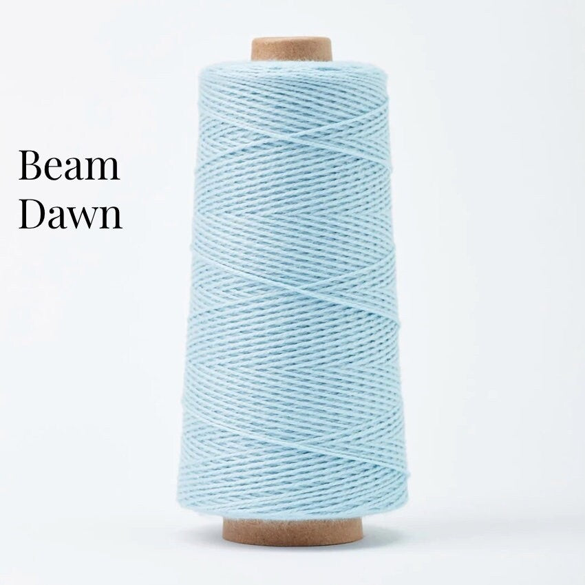 Gist Beam 3/2 organic cotton weaving yarn DAWN light blue