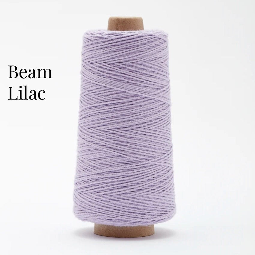 Gist Beam 3/2 organic cotton weaving yarn LILAC light purple